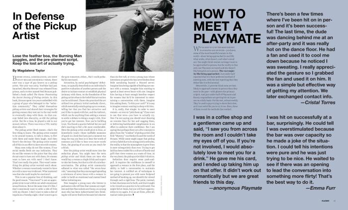 How To Meet A Playmate